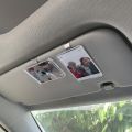 1pc Photo Car Visor Clip, Photo Car Decoration, Polaroid Photo for Car, Couples Gift, Valentine's Day gift, Wallet Photo Holder.