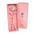24k Rose Gift For With Love Stand & Lovely Love Box For Valentine Gift ( Total 3 Parts in a box).. 