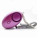 1PC 130DB Personal Security Alarm Emergency 130DB Security Alarm Keychain Personal Safety Devices With LED Light Buckle Key.