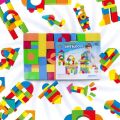 Imported 44pcs Soft EVA Foam Building Blocks Set Kids Educational Toys. 