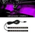 New LED Car Interior Ambient Foot Strip Light Kit Backlight 5V USB Auto Decorative Atmosphere Neon Lamp Vehicle Accessories. 