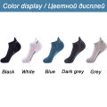 Men Summer Cotton Socks Sweat-Absorbent Odor-Resistant Short Tube Boat Pull-Up Mesh Short Socks Breathable Sports Cotton. 