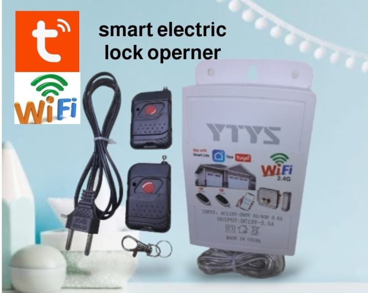 Electric%20Door%20Lock%20Wi-Fi%20Remote%20control%20switch%20with%202%20Remote.%20-%20Image%203