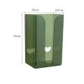 Light Luxury Face Wash Towel Storage Box, Tissue Box, Wall Mounted Kitchen, Bathroom, Toilet, Bathroom, Upside Down Suction Pape.