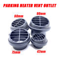 42mm 60mm 75mm 90mm Air Vent Ducting Piece Duct Pipe Outlet Rotatable Diesel Parking Heater For Car Truck VAN Camper.