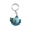 Waterproof Key Tag / Paper Quilling Key Tags Multicolour -01 pcs. 