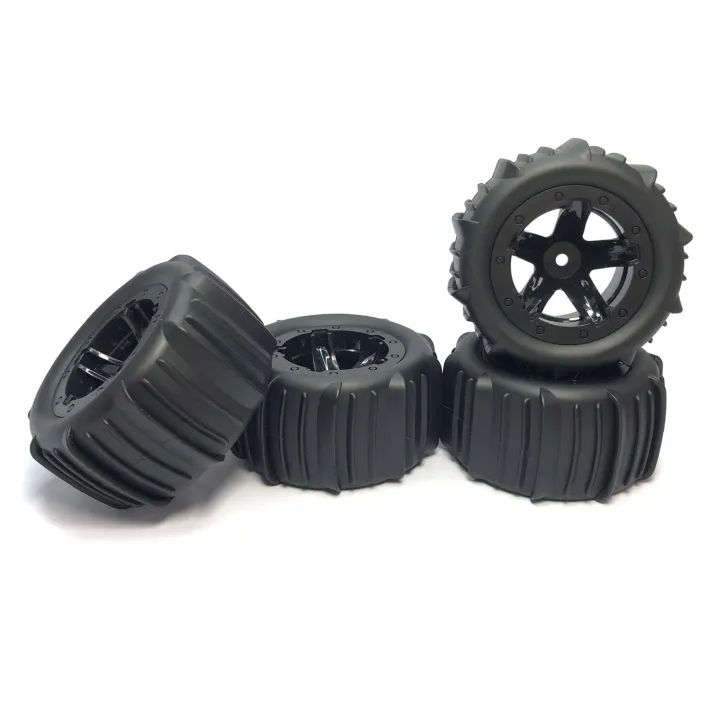 4Pcs%20Snow%20Sand%20Tires%20Tyre%20Wheel%20for%20SCY%2016102%2016101%2016103%20Wltoys%20144001%20144010%20SG116%20MJX%20Hyper%20Go%201/14%201/16%201/18%20RC%20Off-road%20Car%20-%20Image%204