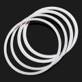 Car-styling 4pcs/set car trim ring stickers door speaker decoration frame cover Case For KIA K2 Rio 2009-2016. 