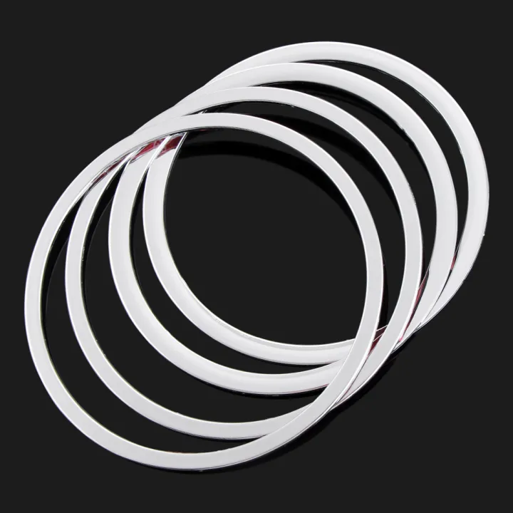 Car-styling%204pcs/set%20car%20trim%20ring%20stickers%20door%20speaker%20decoration%20frame%20cover%20Case%20For%20KIA%20K2%20Rio%202009-2016%20-%20Image%204