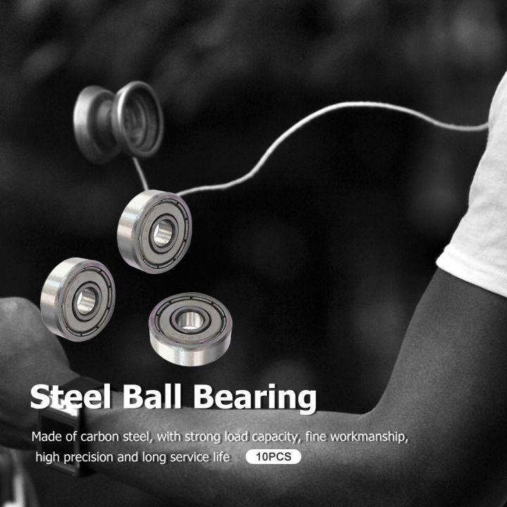 10pcs%20Ball%20Bearing%205x16x5mm%20625ZZ%20Miniature%20Ball%20Bearing%20Deep%20Groove%20Silent%20Small%20Bearing%20Carbon%20Steel%20for%20Skateboard%20Scooter%20-%20Image%203