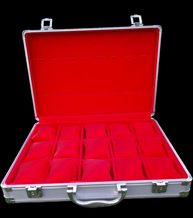 Watch Box 15slots Square Shape