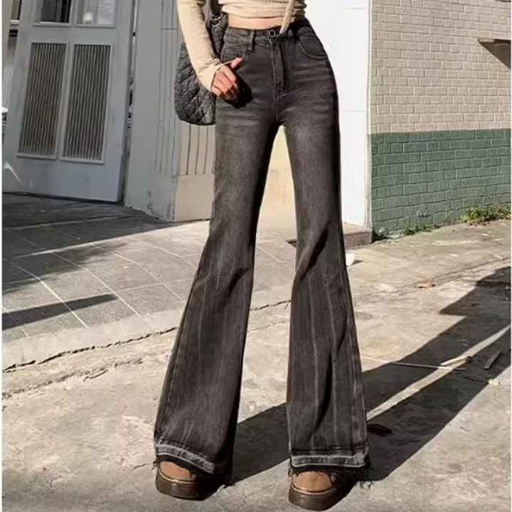 Woman%20High%20Waist%20Vintage%20Casual%20Flare%20Jeans%20Girls%20Elastic%20Slim%20Fit%20Bell%20Bottom%20Pants%20Lady%20Fashion%20Blue%20Black%20Grey%20Denim%20Trousers%20-%20Image%206