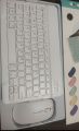 Ultra Slim Rechargeable Wireless Bluetooth Keyboard & Mouse (Portable Mini BT Wireless) for Android Windows PC Tablet. 