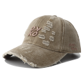 2026 New Retro Washed Cotton Baseball Cap Unisex Letter Embroidery Caps Adjustable Casual Outdoor Streetwear Sports Dad Hats.