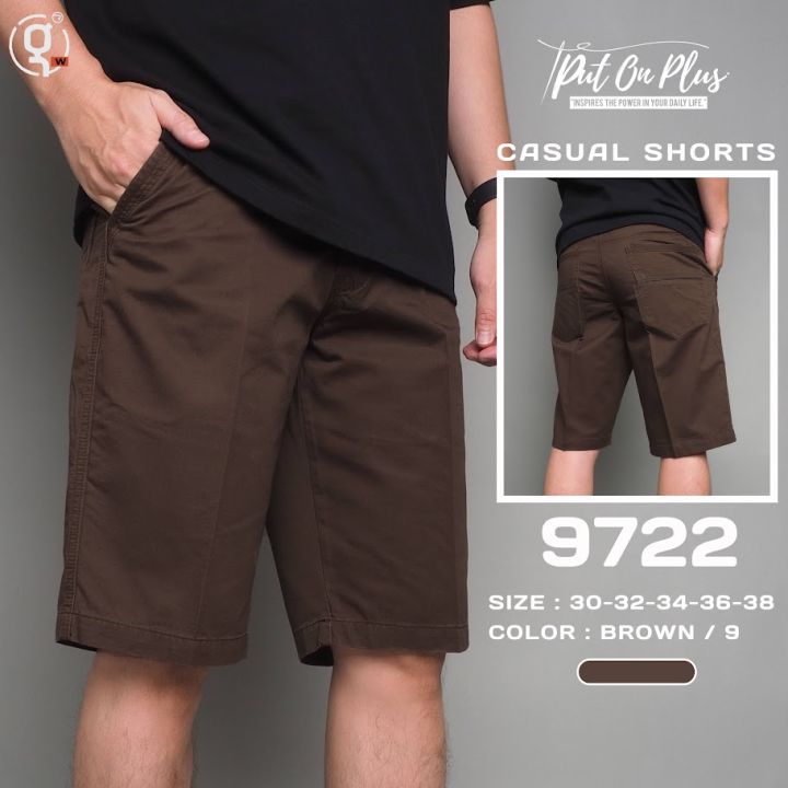 %E2%9A%A1GW%E2%9A%A19722%20men's%20shorts%20three%20quarter%20Cotton%20solid%20color%2021.5-22.5%20inches%20size%2030-38%20Goodwin%20brand%20-%20Image%205