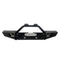 Metal Front Bumper with Tow Trailer for 1/10 RC Crawler Car Traxxas TRX4 Axial SCX10 90046 90047 SCX10 II Upgrade Parts. 