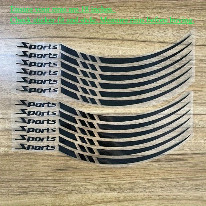 12pcs%2018in%20Motorcycle%20Wheel%20Rim%20Motorcycle%20Hub%20Stickers%20Set%20Sport%20Stripe%20Decor%20Motocross%20Bike%20Wheels%20Stickers%20Waterproof%20Decals%20-%20Image%203