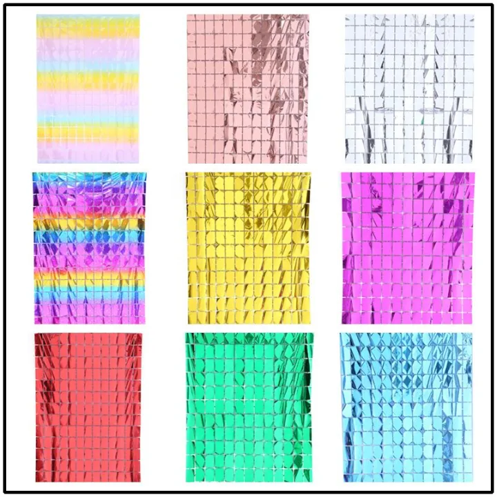 Foil%20Curtain%20Backdrop%20Foil%20Fringe%20Curtain%20Birthday%20Party%20Decoration%20Wedding%20Backdrop%20Curtain%20,%20Engagement,%20Bridal%20Shower%20,%20Baby%20Shower%20and%20Anniversary%20party%20Decoration%206%20Feet%20Length%20&%204%20Feet%20Width%20-%20Image%202