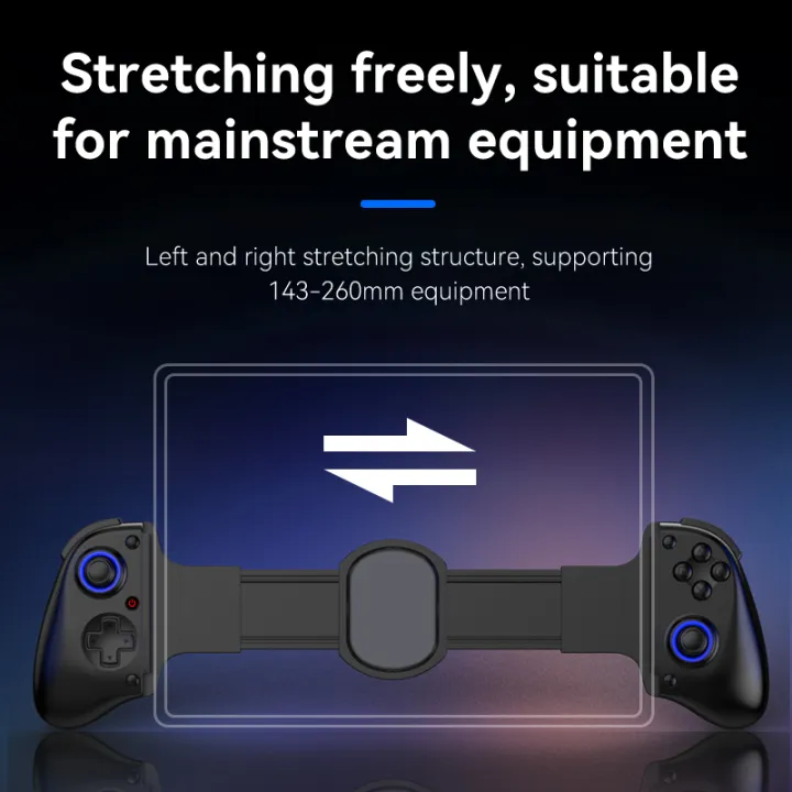 D11%20Stretchable%20Game%20Controller%20Hall%20Trigger%20Supports%20Android%20Phone/Switch/PC/iOS/%20Streaming%20Controller%20-%20Image%204