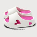 2025 Fashion Women's Slippers Sandals Beach Slides Solid Color Non-slip Thick Shower Shoes for Summer Home Outside. 