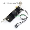 1PCS SPDIF Optical and RCA Out Plate Cable Bracket Digital Audio Output For ASUS MSI Gigabyte Motherboard. 