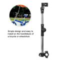 1pc 360 Degree Rotatable Bicycle and Wheelchair Umbrella Stand Adjustable Outdoor Sun Stand Foldable Sun Crown. 