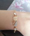 Opal Cute Cat Bracelet. 