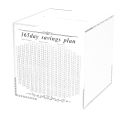 Transparent Piggy Bank Acrylic Piggy Banks for Adults Cube Saving Coins Storage Box Money Saving Jar Kids  Saving Money Goal. 