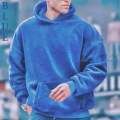 Men’s Winter Heavy Fur Warm Hoodie. 