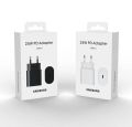 Samsung 25W PD Super Fast Charging (USB type-C)
Power Adapter.