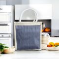 Eco-Friendly Jute Lunch Bag – Reusable & Stylish for Daily Use.