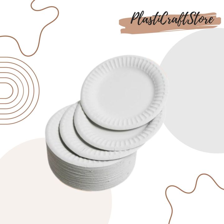 Disposable large styrofoam plates