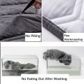 All-inclusive Velvet Headboard Cover Super Soft Smooth Quilted Head Cover Thicken Solid Color Bed Back Dust Protector Cover. 
