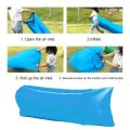 Outdoor Lazy Inflatable Sofa For Nap, Beach Chair, Portable AirMattress For Picnic, Camping Inflatable Mattress, Air Bed For Mus. 