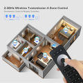 TUYA WiFi RF 2CH LED Controller DC 12V 24V Smart Dimmer With Push Dimming 4 Zone 2.4G Remote Controller for WW CW CCT LED strip. 