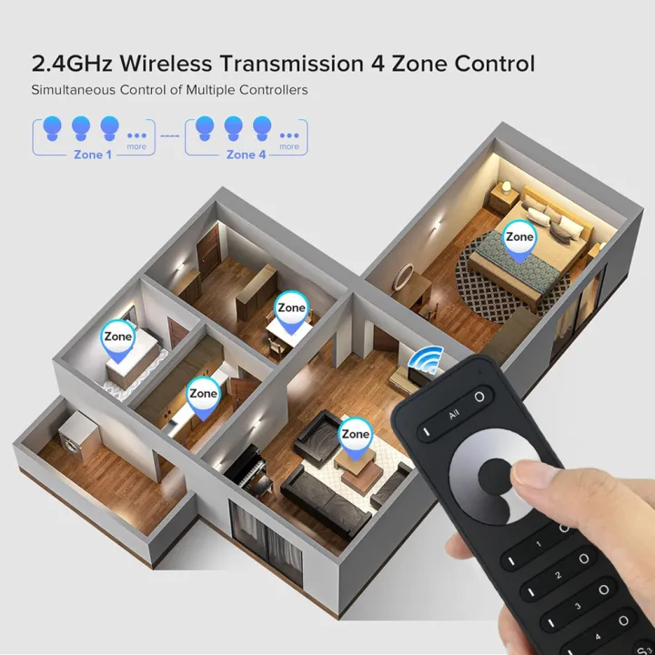 TUYA%20WiFi%20RF%202CH%20LED%20Controller%20DC%2012V%2024V%20Smart%20Dimmer%20With%20Push%20Dimming%204%20Zone%202.4G%20Remote%20Controller%20for%20WW%20CW%20CCT%20LED%20strip%20-%20Image%205