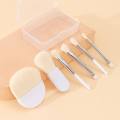 Hesheng powder foundation makeup kit small eyeshadow brush set makeup brush soft bristle brush concealer kit highlight. 