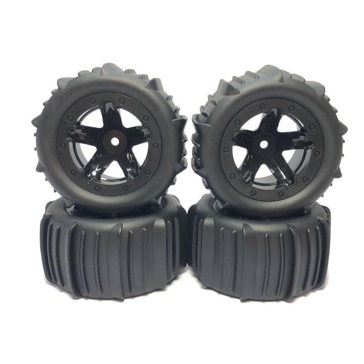 4Pcs%20Snow%20Sand%20Tires%20Tyre%20Wheel%20for%20SCY%2016102%2016101%2016103%20Wltoys%20144001%20144010%20SG116%20MJX%20Hyper%20Go%201/14%201/16%201/18%20RC%20Off-road%20Car%20-%20Image%205