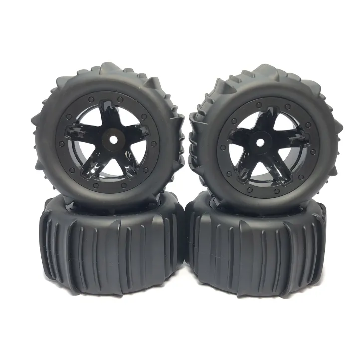 4Pcs%20Snow%20Sand%20Tires%20Tyre%20Wheel%20for%20SCY%2016102%2016101%2016103%20Wltoys%20144001%20144010%20SG116%20MJX%20Hyper%20Go%201/14%201/16%201/18%20RC%20Off-road%20Car%20-%20Image%205