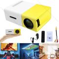 HD 1000 Lumens Mini Projector HDMI, USB SD Card Compatible Run Through Power Bank. 