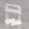 100PCS Tile Leveling System Clips PE Tiles Leveler Spacers Use For Ceramic Wall Tile Leveling System Construction Tools. 