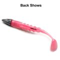 BURLE 10cm 15.5g 13cm 26g T Tail Soft Lure Jig Head Soft Fishing Lure With Barbed Hook.