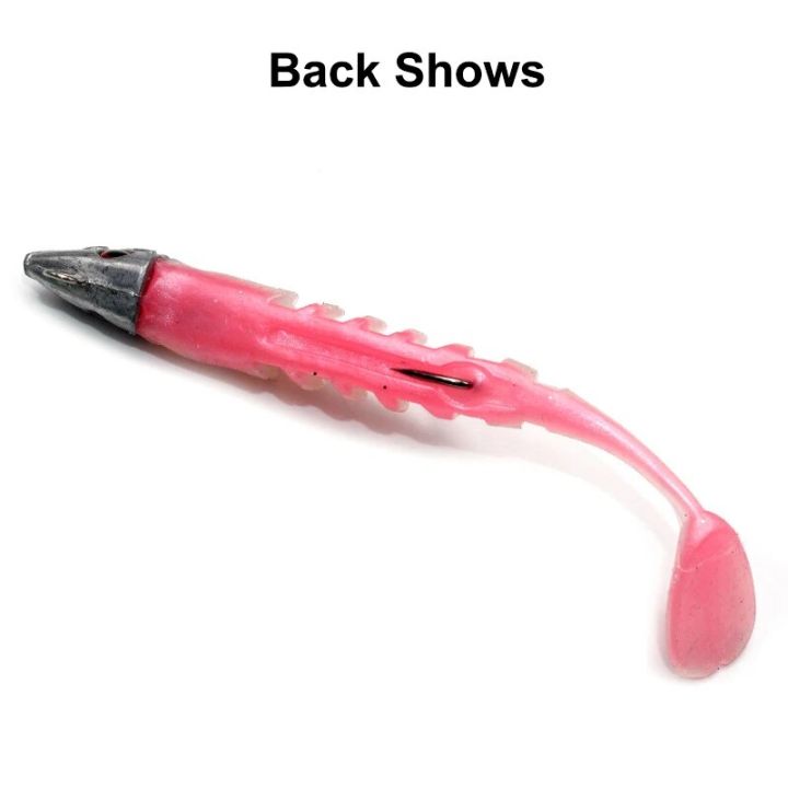 BURLE%2010cm%2015.5g%2013cm%2026g%20T%20Tail%20Soft%20Lure%20Jig%20Head%20Soft%20Fishing%20Lure%20With%20Barbed%20Hook%20-%20Image%205