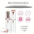 Portable Lipstick Shaped Electric Hair Remover For Women Painless And Effective Facial Hair Removal Home Razor Shaver Tool. 