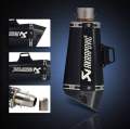 Akropovic Exaust Universal For Bike Universal For Bike Full Exhaust System (Stainless Steel). 