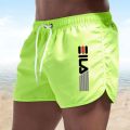 Summer Shorts Men Fast Drying Swim Shorts Breathable Net Fast Drying Surf Beach Pants Men's Fitness Pants Elastic Waist Shorts. 