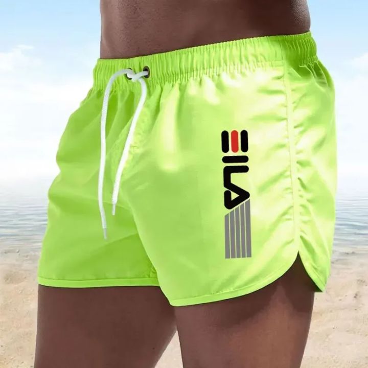 Summer%20Shorts%20Men%20Fast%20Drying%20Swim%20Shorts%20Breathable%20Net%20Fast%20Drying%20Surf%20Beach%20Pants%20Men's%20Fitness%20Pants%20Elastic%20Waist%20Shorts%20-%20Image%203