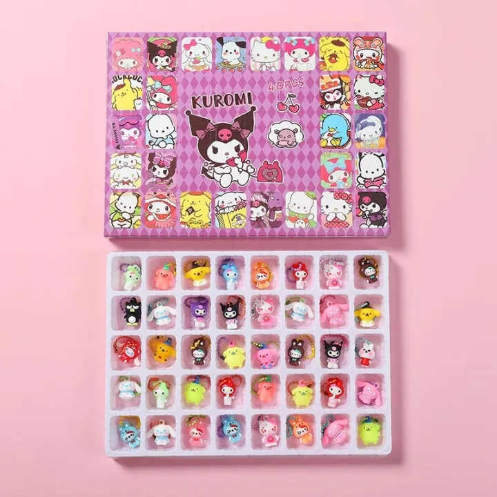 40 PCs Sanrio lodso party toy solid box Rose box