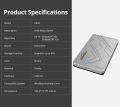 UnionSine USB 3.0 MicroB 2.5inch External Storage HDD Case SATA 6Gbps HDD SSD Hard Drive Enclosure Support UASP for PC Laptop.
