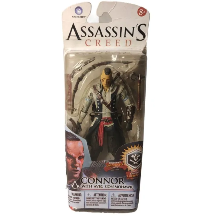 connor with avec assassin creed game action figure collectible | Daraz.pk